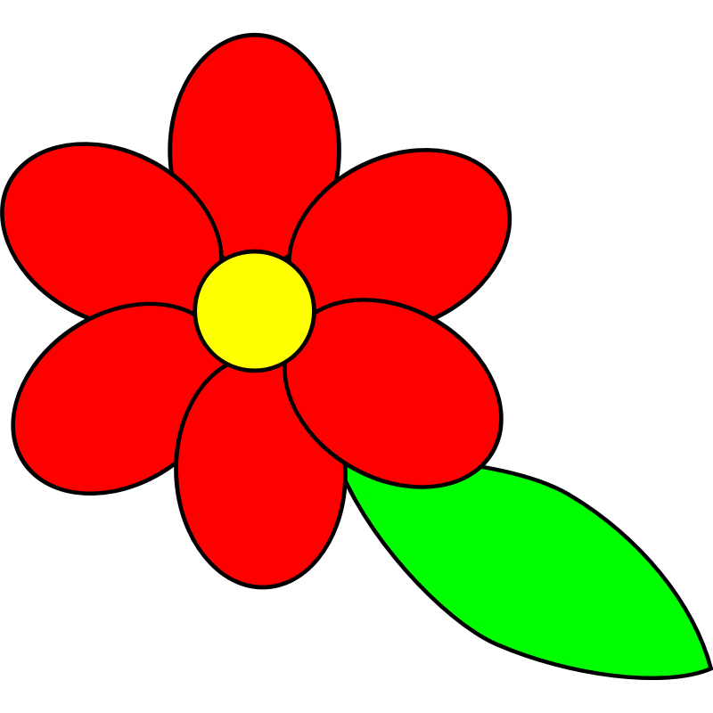 Free 6 Petal Daisy Cliparts, Download Free 6 Petal Daisy Cliparts png