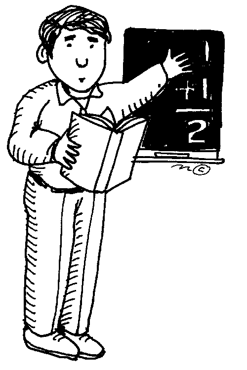 Free Teacher Clipart Black And White, Download Free Teacher Clipart