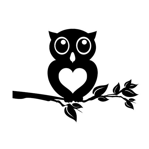 Free Cute Owl Silhouette, Download Free Cute Owl Silhouette png images