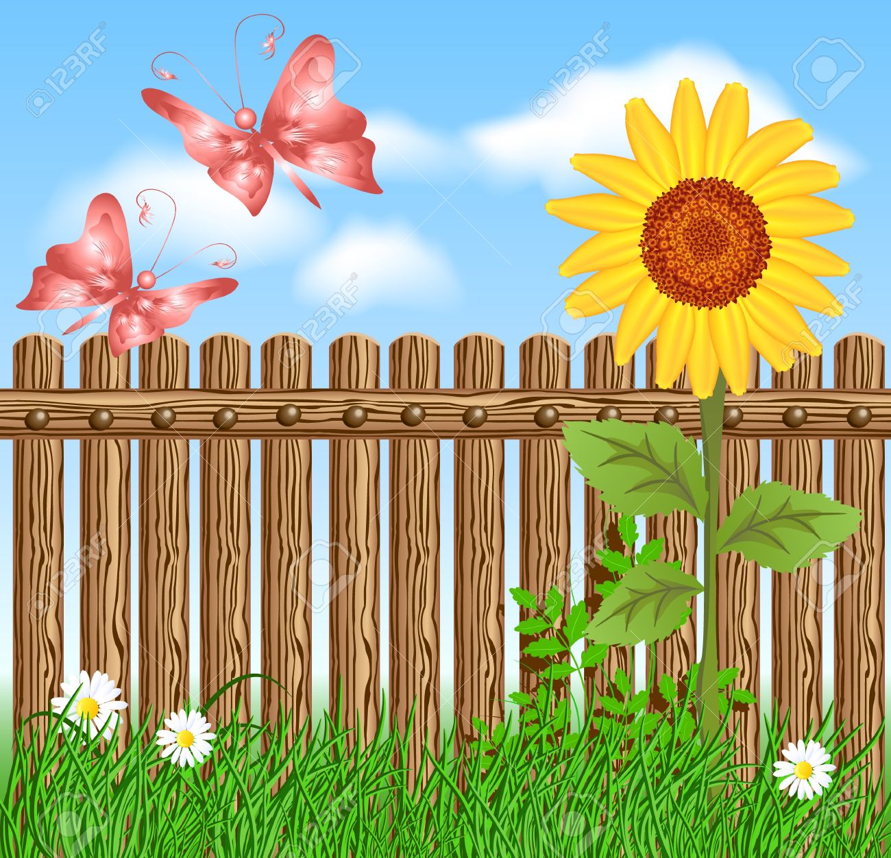 Free Sunflower Field Cliparts, Download Free Sunflower Field Cliparts