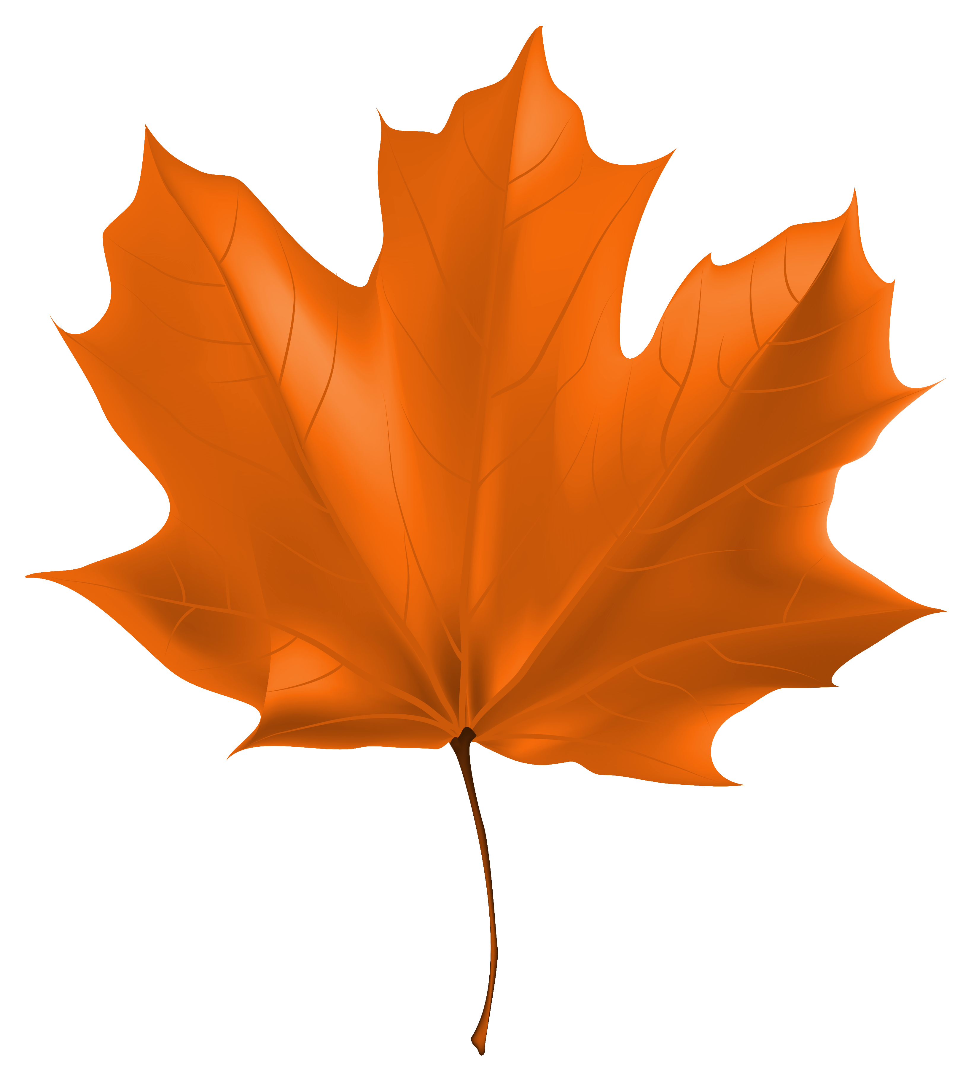 Orange autumn leaves clipart transparent background Clip Art Library