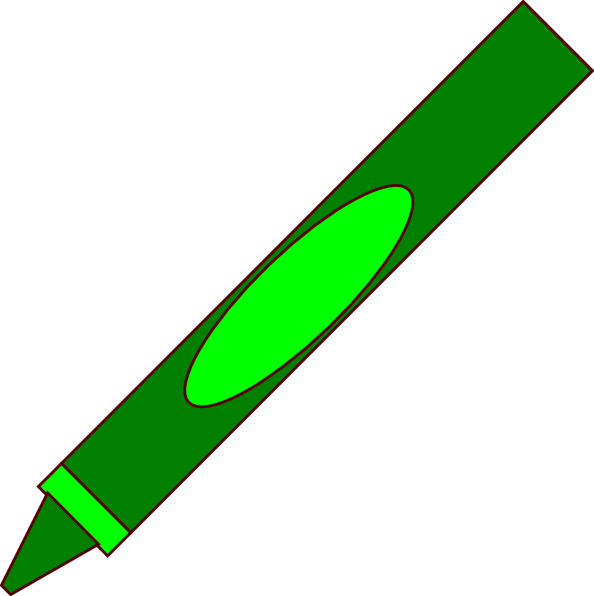 Free Green Crayon Cliparts, Download Free Green Crayon Cliparts png images, Free ClipArts on