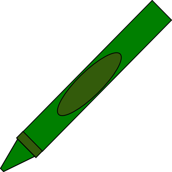 Free Green Crayon Cliparts, Download Free Green Crayon Cliparts png images, Free ClipArts on