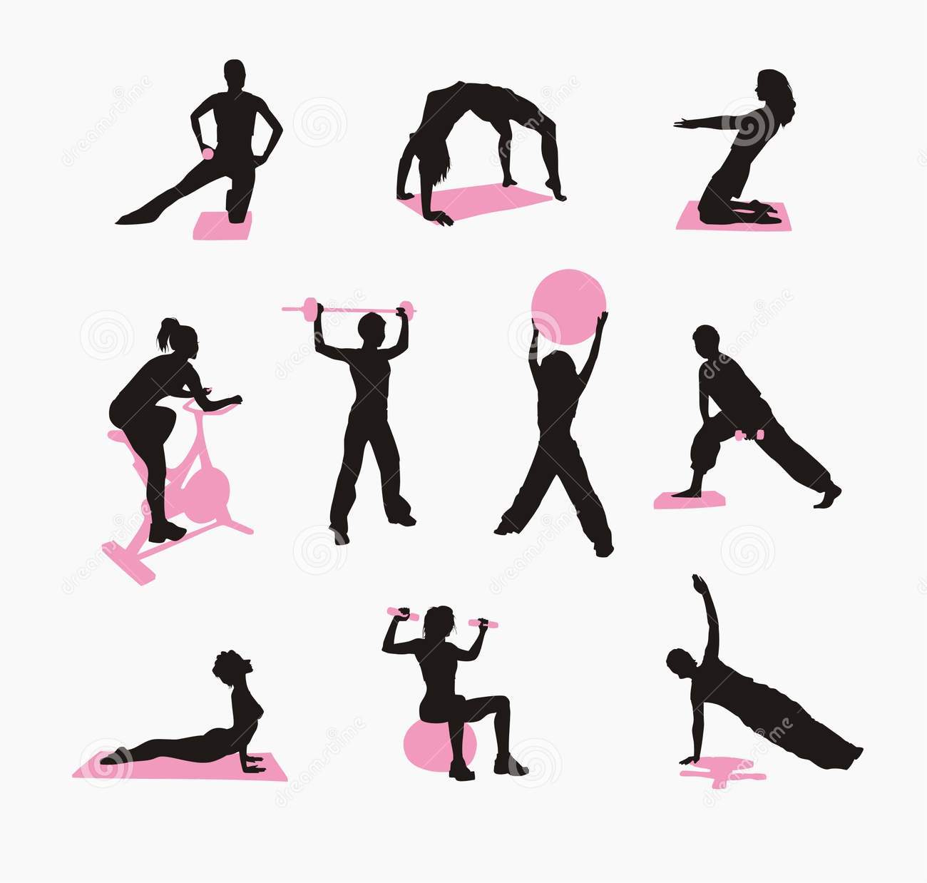 Free Group Exercise Cliparts, Download Free Group Exercise Cliparts png