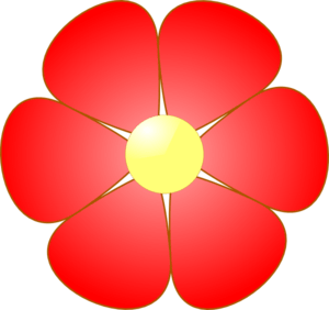 Free Red Flowers Cliparts, Download Free Red Flowers Cliparts Png Images, Free Cliparts On Clipart Library