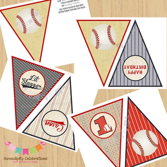 free baseball pennants printable Clip Art Library