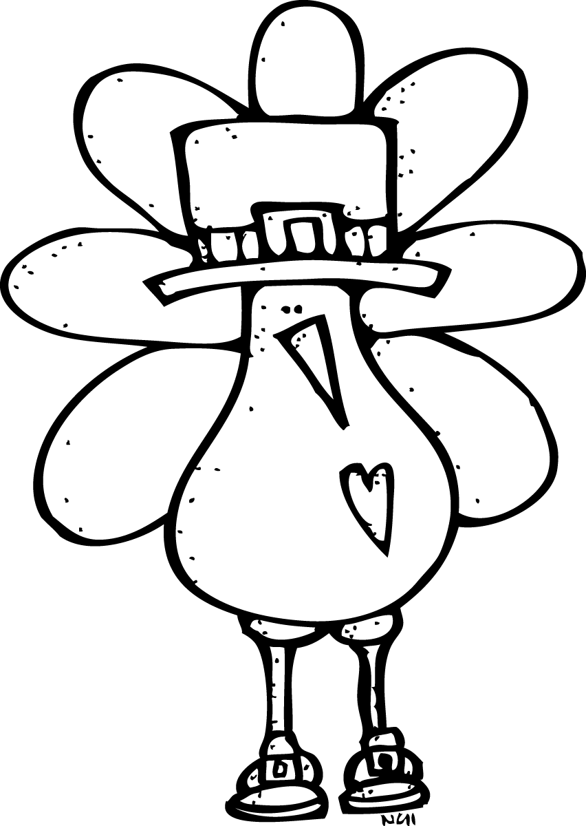 Free Happy Thanksgiving Clip Art Black And White, Download Free Happy