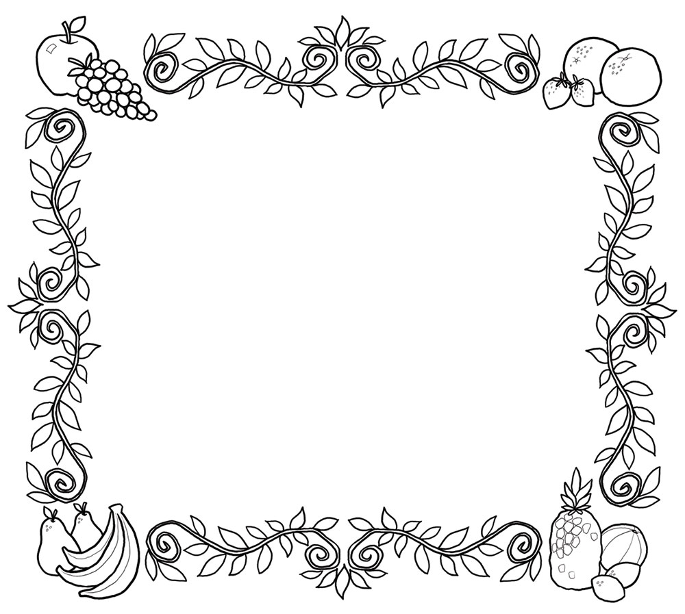 Free Fruit Borders Cliparts, Download Free Fruit Borders Cliparts png