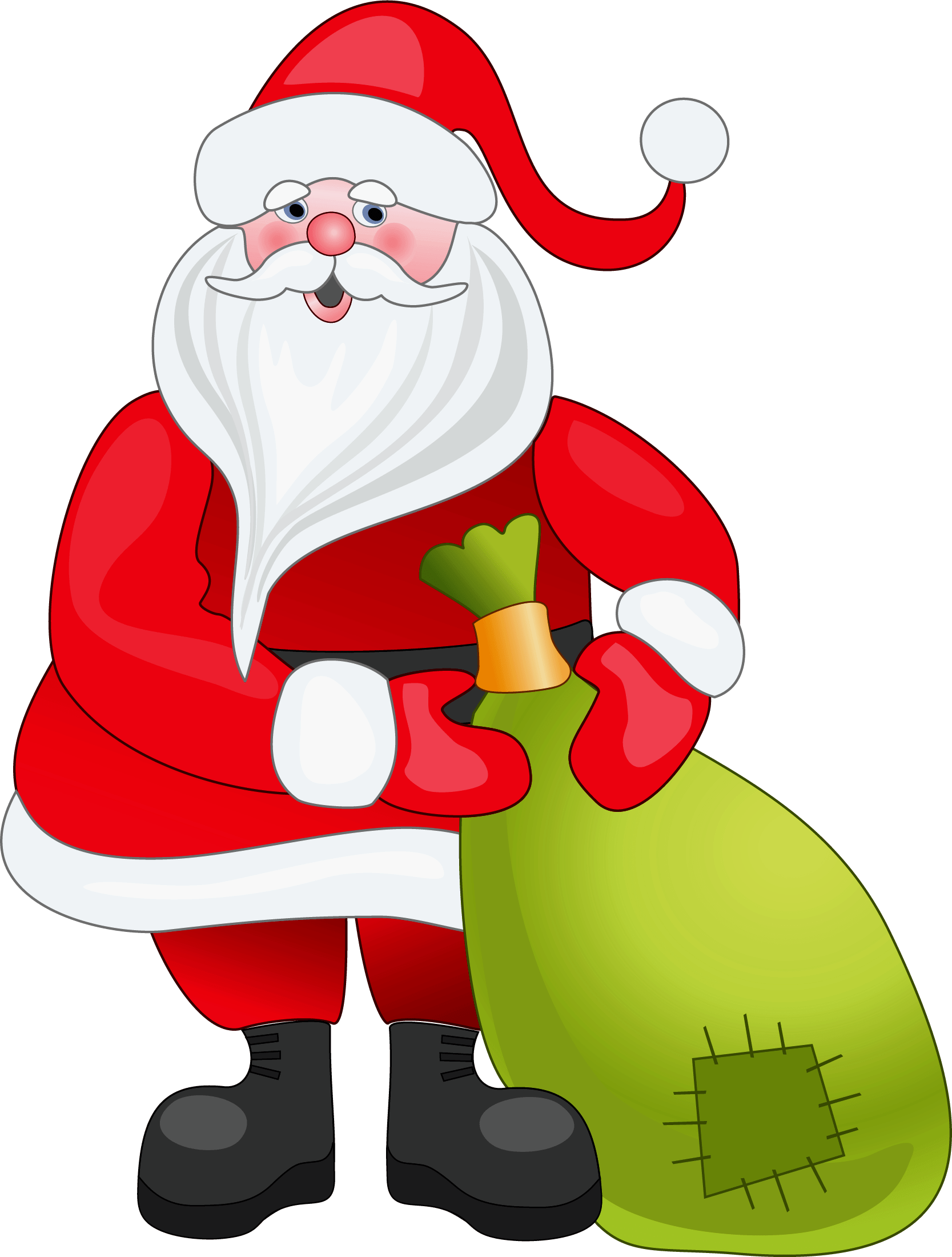 Free & Cute Santa Hat Clipart For Your Holiday Decorations