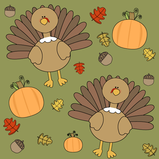 thanksgiving turkey backgrounds Clip Art Library