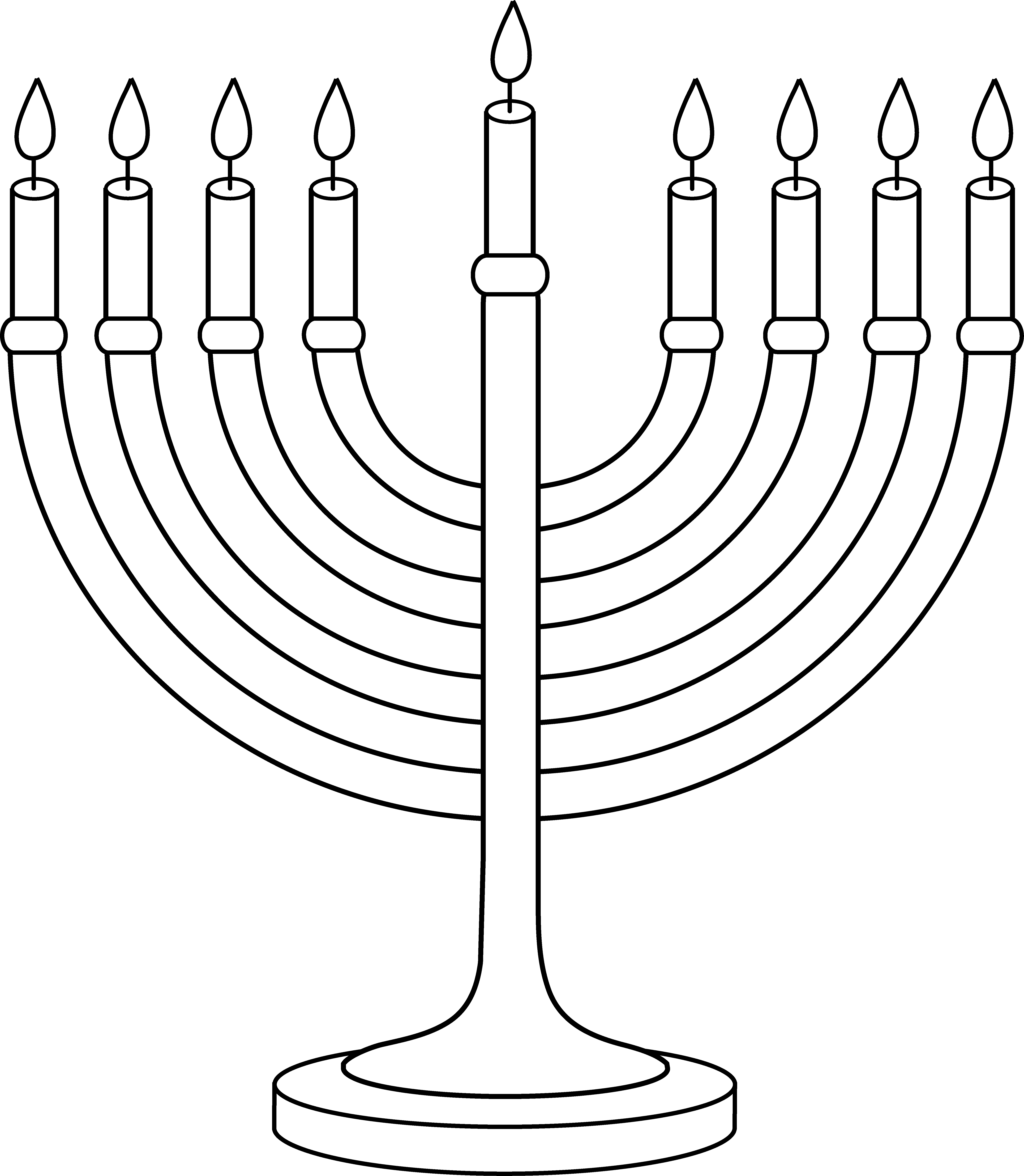 Free Jewish Menorah Cliparts, Download Free Jewish Menorah Cliparts png