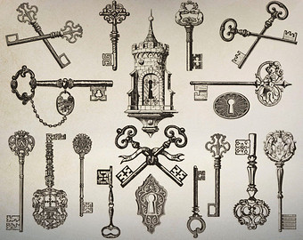 Alice In Wonderland Key Tattoo - Clip Art Library 270_x_340_jpg