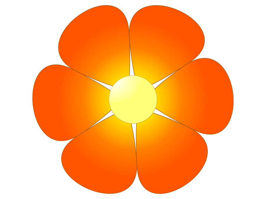 Free Orange Flowers Cliparts, Download Free Orange Flowers Cliparts png