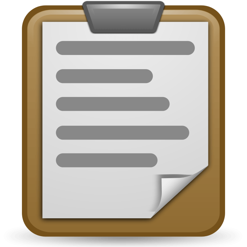 clipboard clipart transparent background Clip Art Library