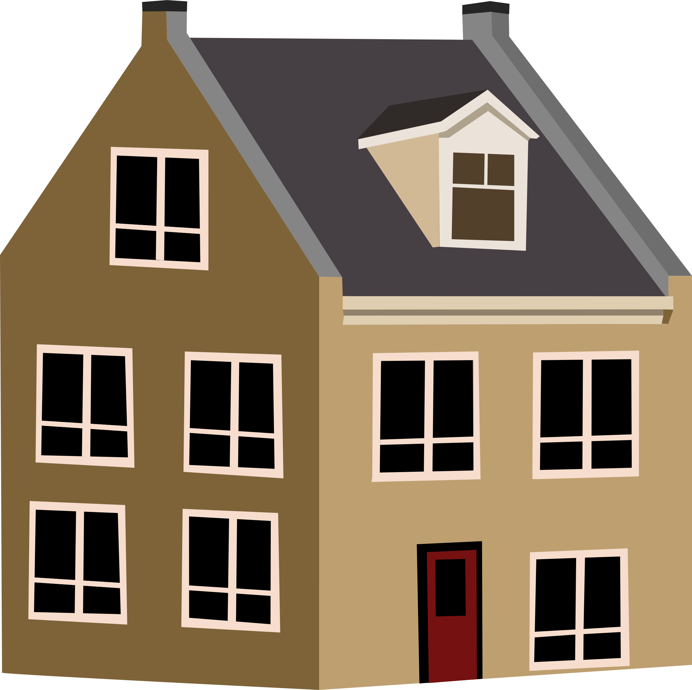 Free Street House Cliparts, Download Free Street House Cliparts png