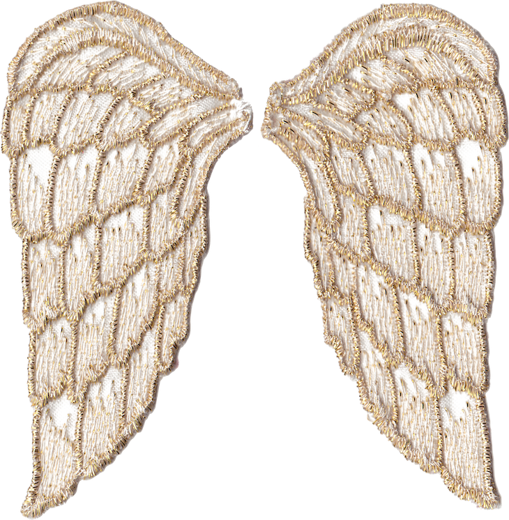 Golden Angel Wings Clip Art