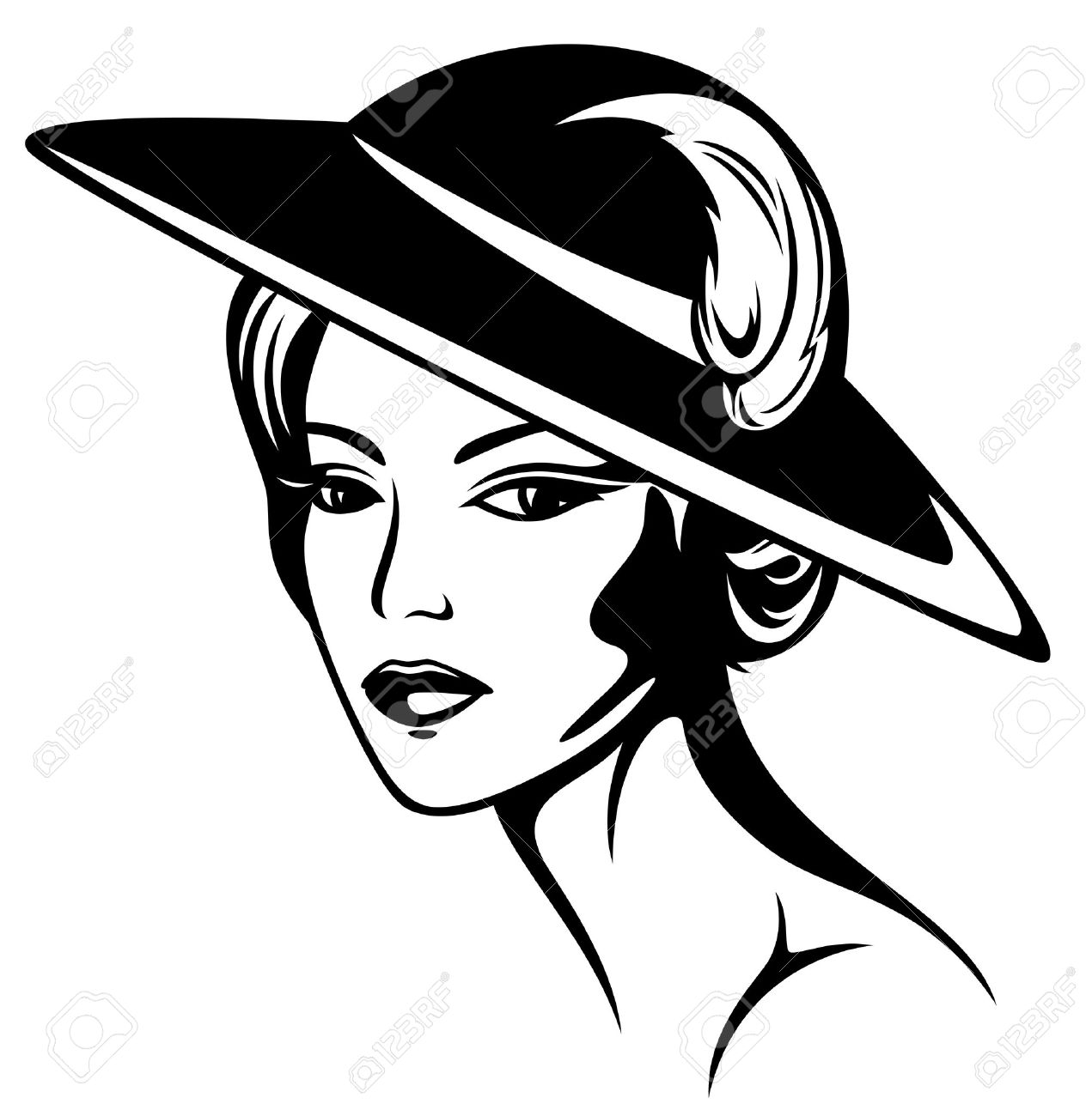 Free Lady Hat Cliparts, Download Free Lady Hat Cliparts png images