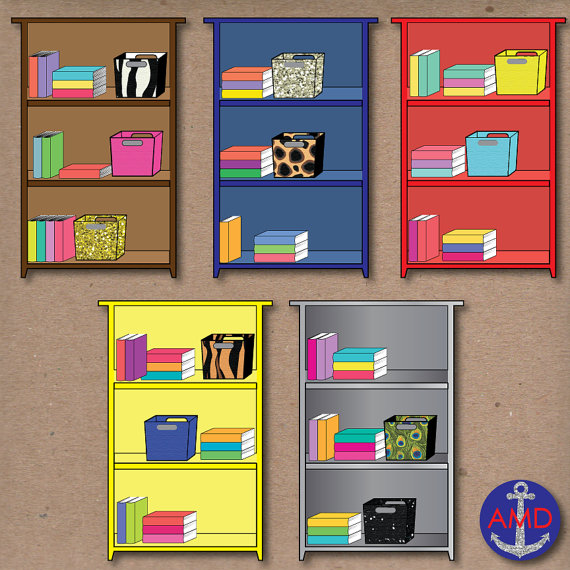 Free Classroom Bookshelf Cliparts, Download Free Classroom Bookshelf