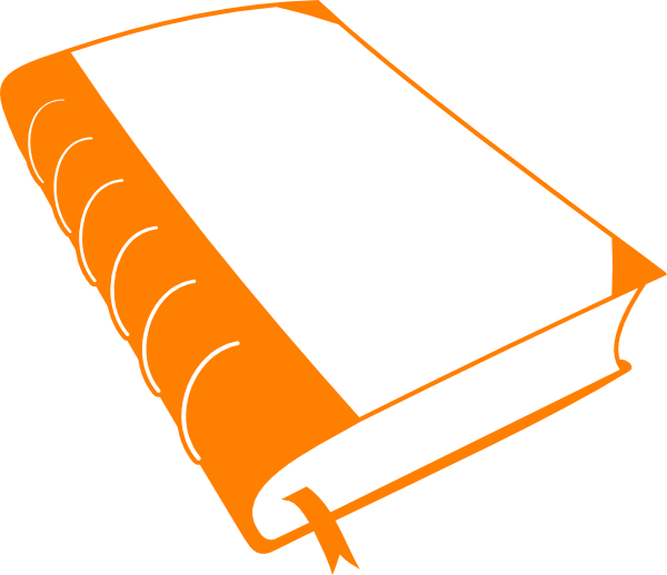 Free Book Cliparts Orange, Download Free Book Cliparts Orange png