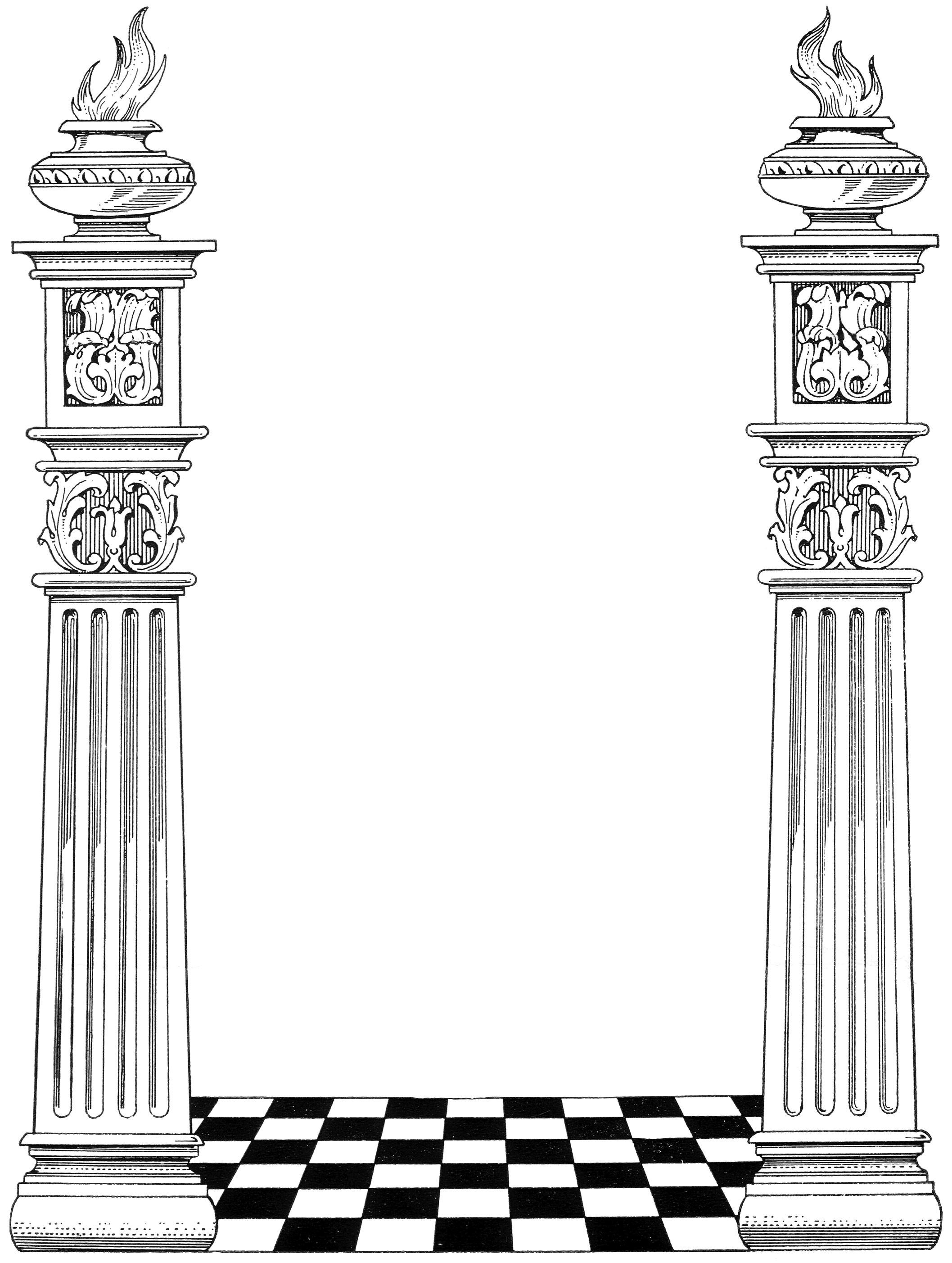 Free Masonic Columns Cliparts, Download Free Masonic Columns Cliparts