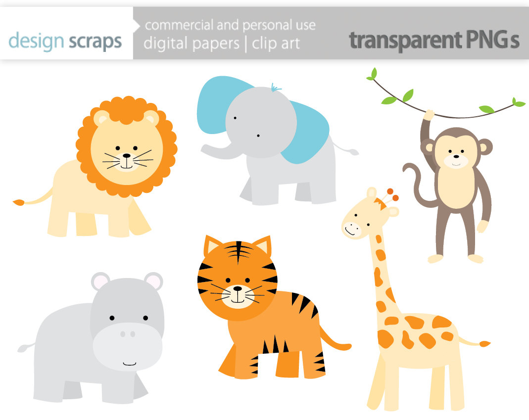 Free Baby Safari Cliparts, Download Free Baby Safari Cliparts png