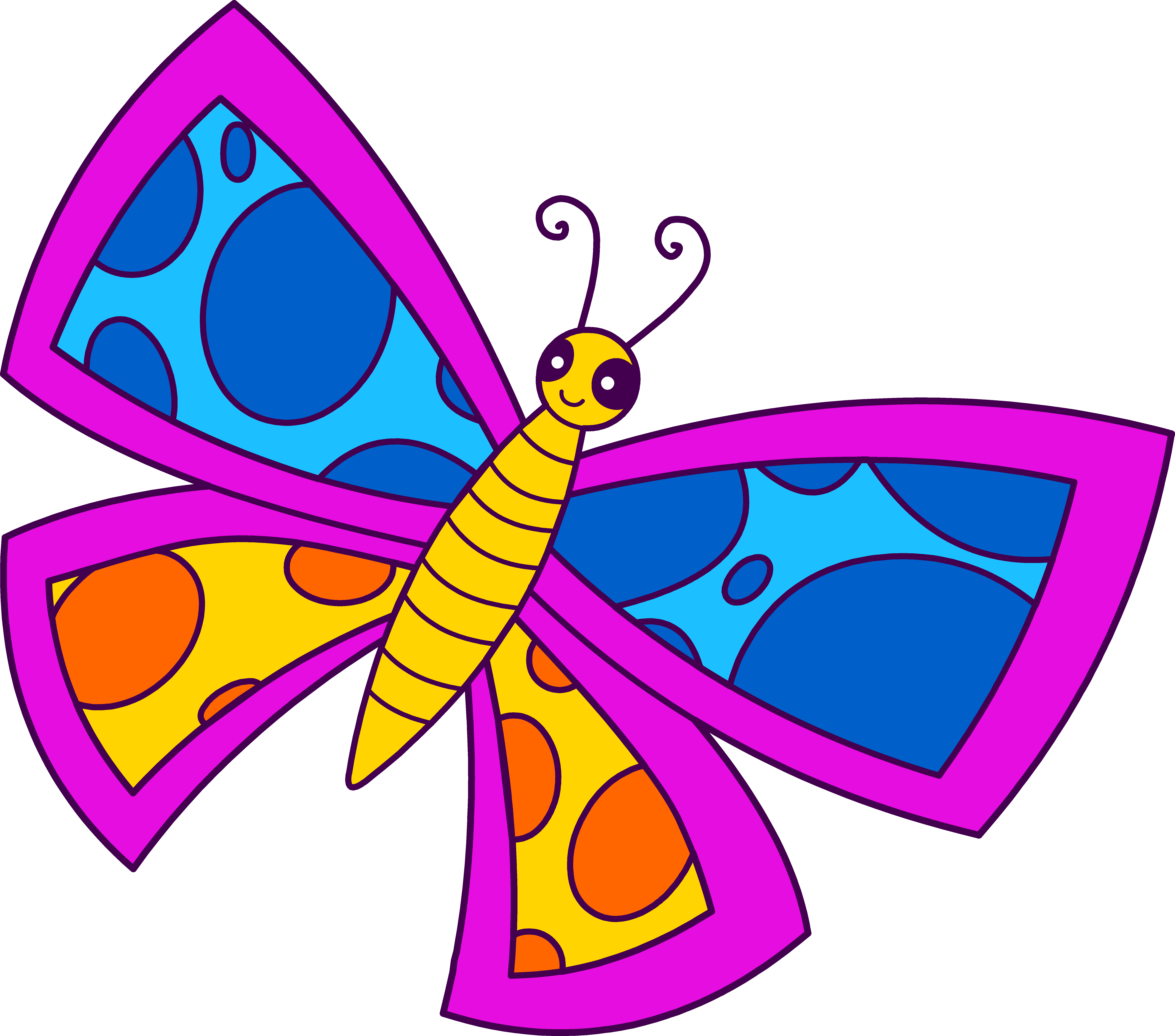Free Cute Butterfly Cliparts, Download Free Cute Butterfly Cliparts png