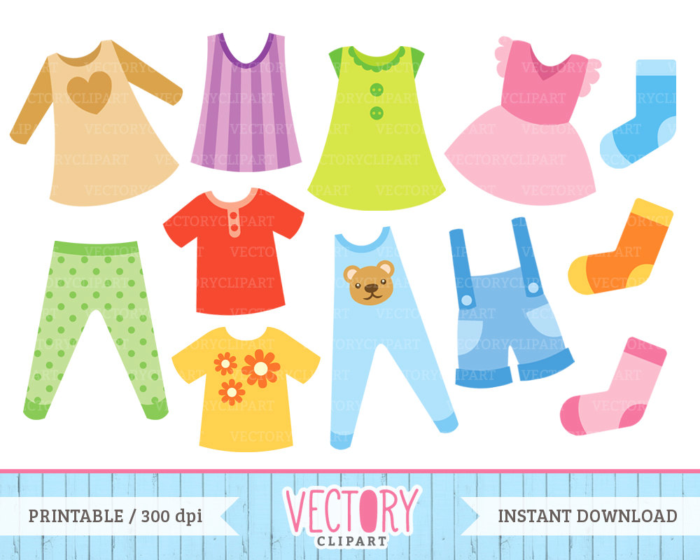 Kid Clothes Clipart