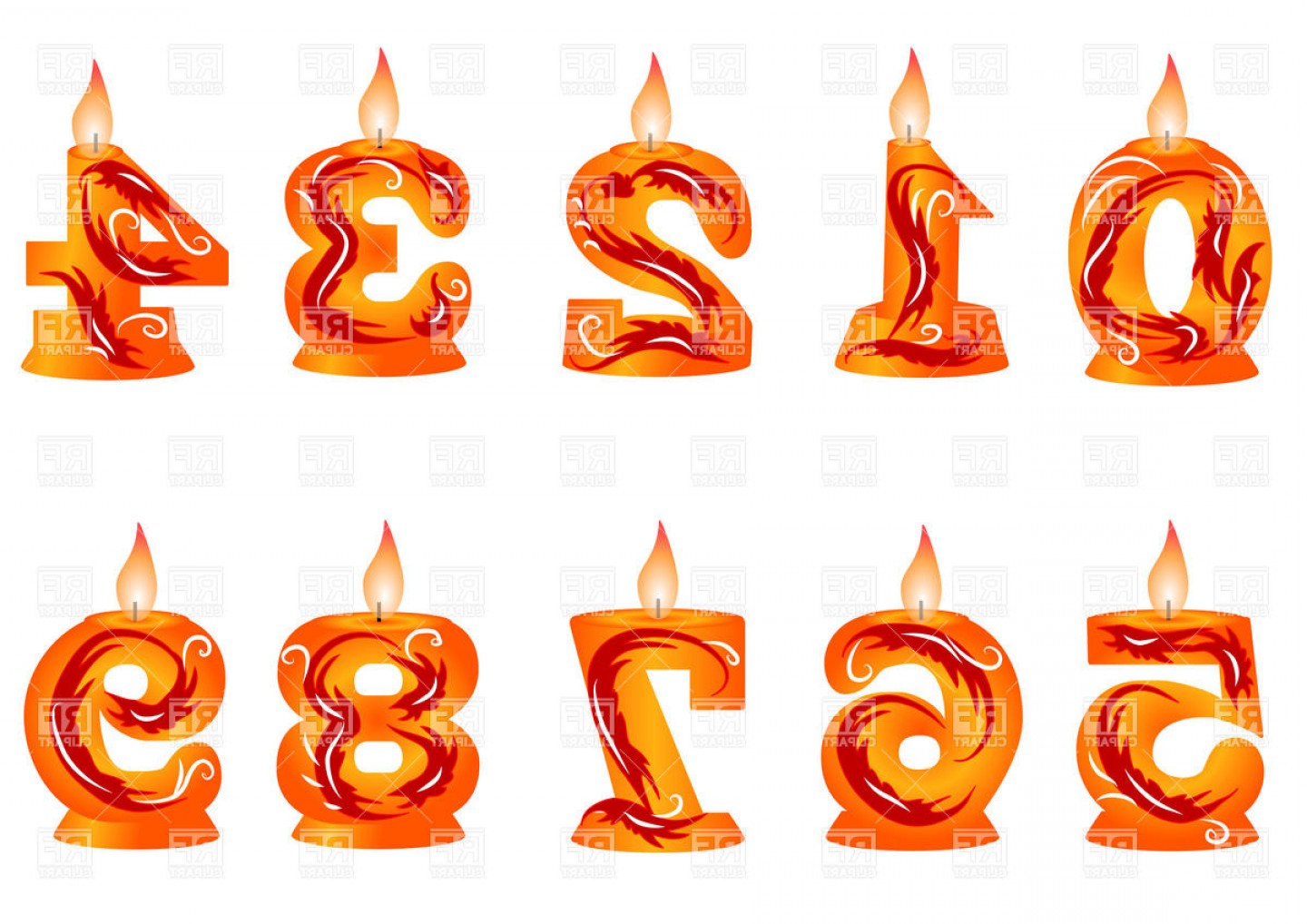 Birthday Candle Clip Art Free Printable