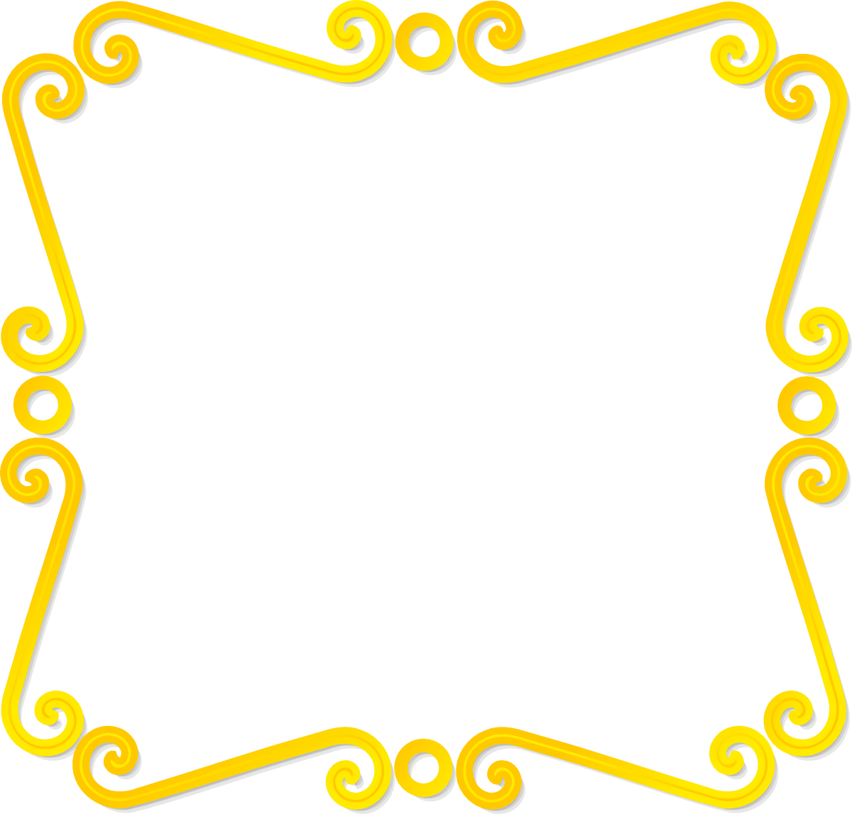 Free Golden Border Cliparts, Download Free Golden Border Cliparts png