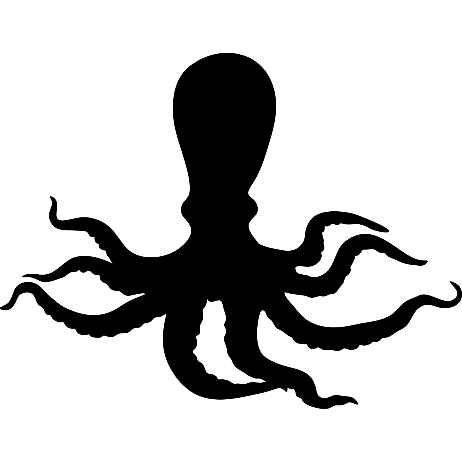 Free Octopus Outline Cliparts, Download Free Octopus Outline Cliparts