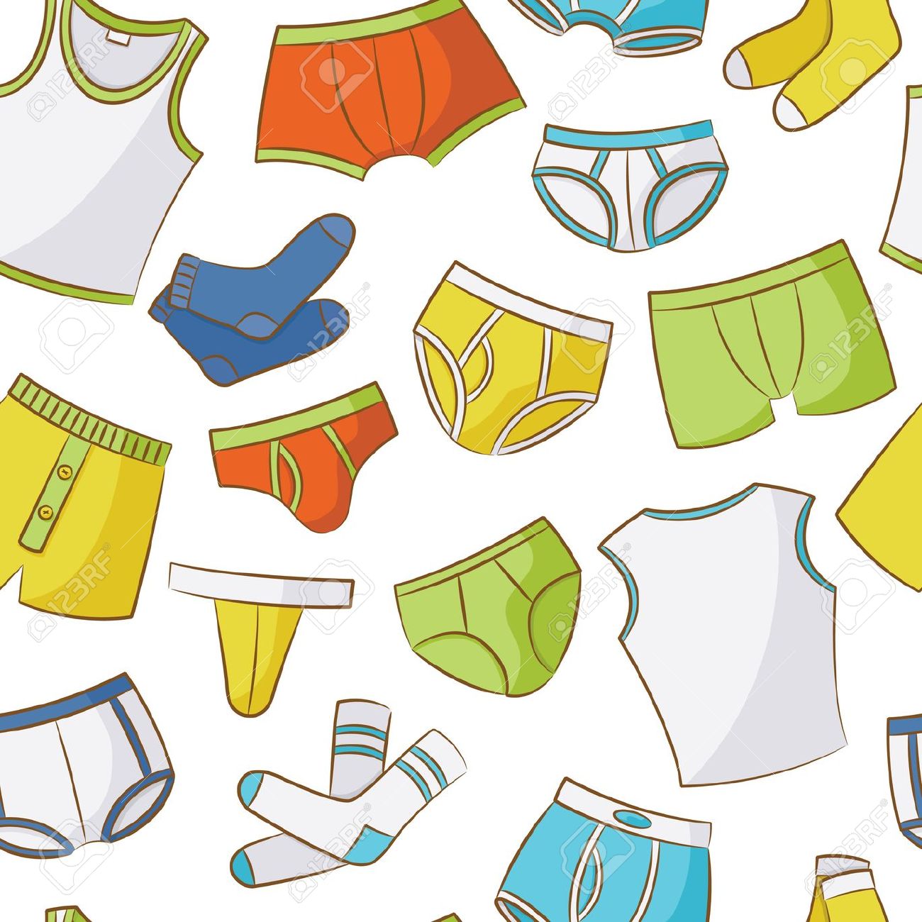 underwear vector Clip Art Library