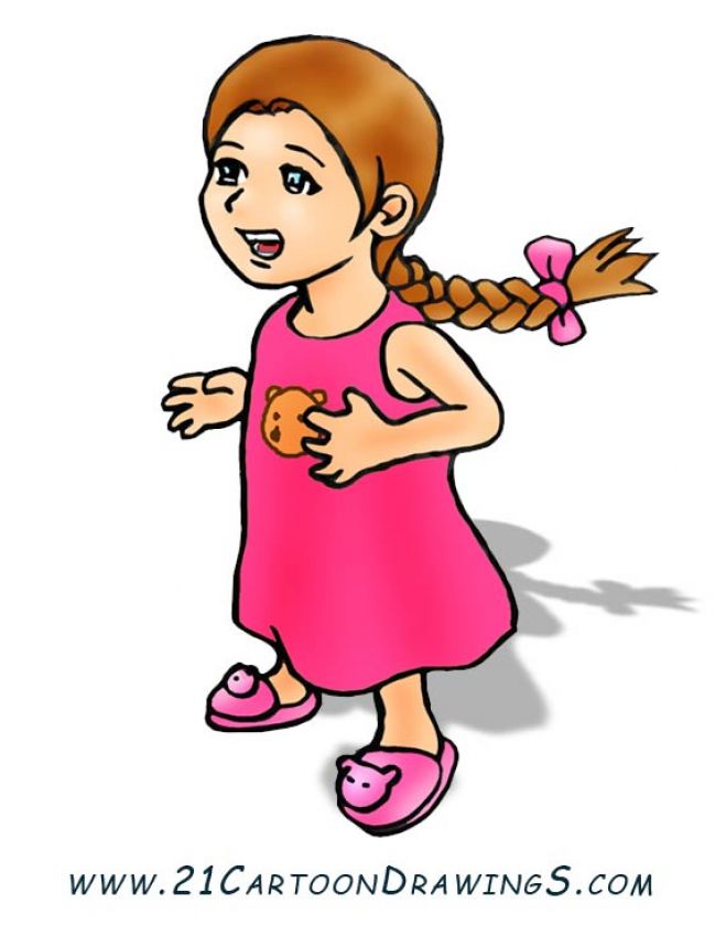 Free Cartoon Girl Cliparts, Download Free Cartoon Girl Cliparts png