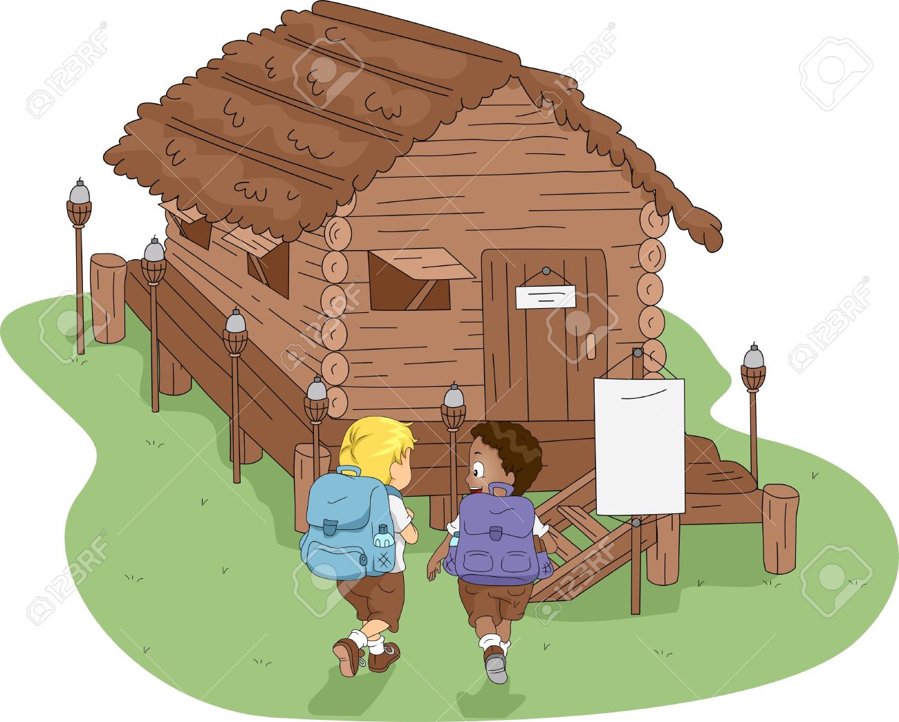 Camping Christmas Clipart Free Cabin Camping Cliparts, Download Free Cabin Camping Cliparts png