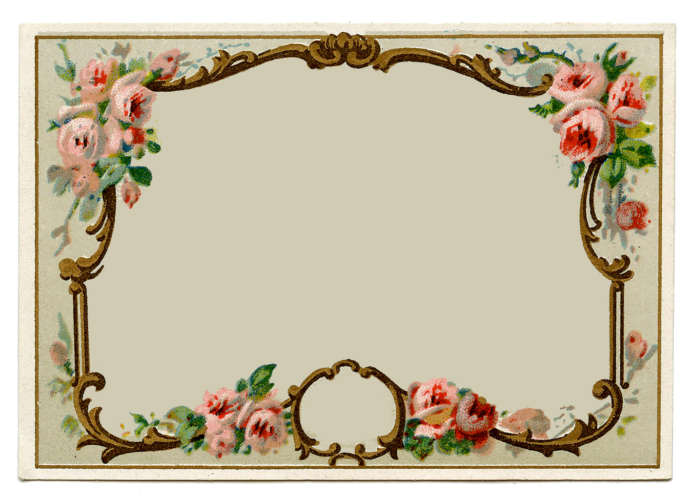 Create a Vintage Look with Victorian Frame Cliparts