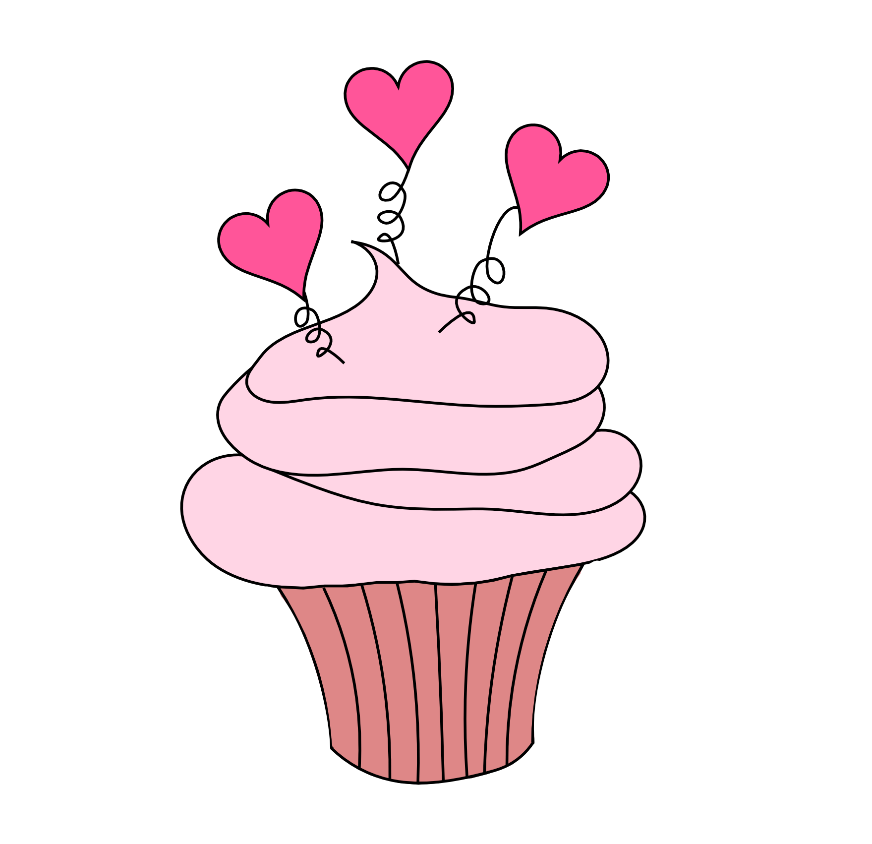 valentine cupcake png transparent Clip Art Library