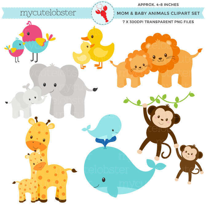 Free Baby Animal Cliparts, Download Free Baby Animal Cliparts png