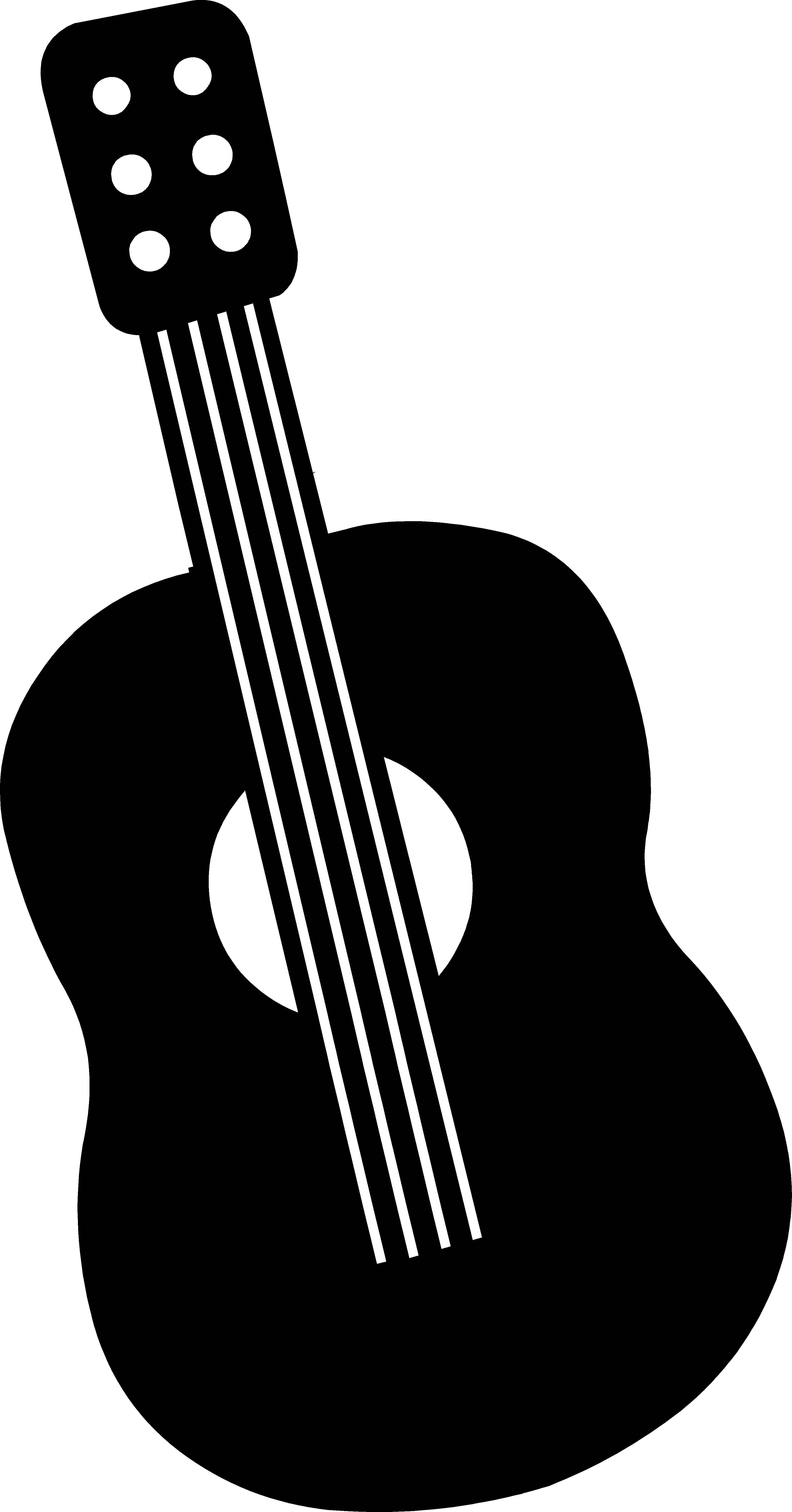 Free Guitar Black Cliparts, Download Free Guitar Black Cliparts png