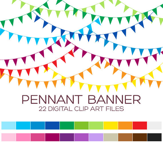 Free Pennant Banner Cliparts, Download Free Pennant Banner Cliparts png