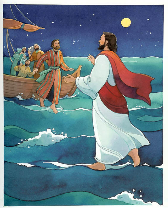 Jesus in the garden free clipart
