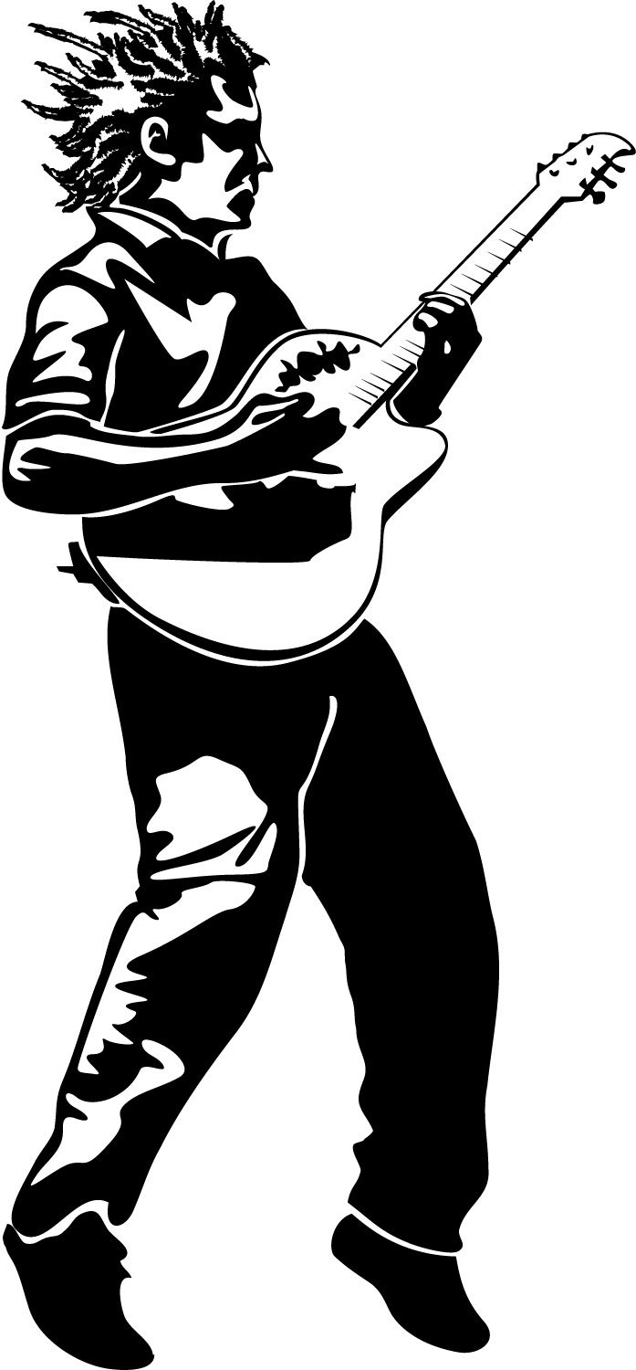 Free Guitar Player Cliparts, Download Free Guitar Player Cliparts png