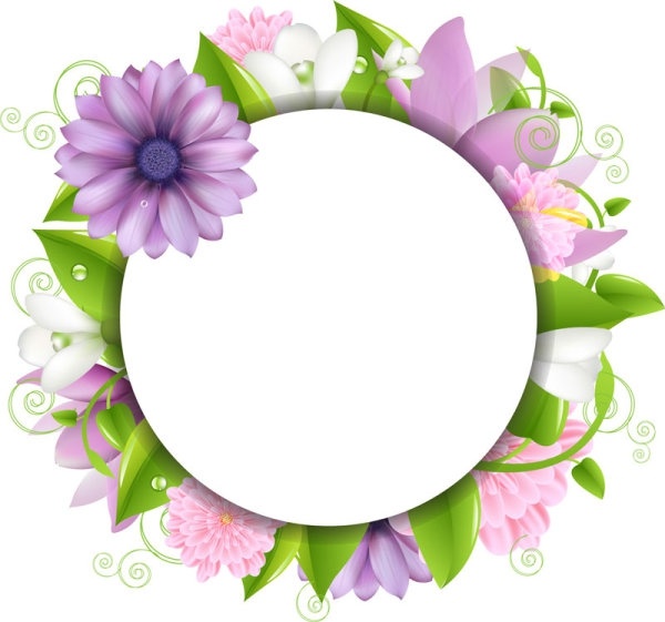 Free Flower Border Cliparts, Download Free Flower Border Cliparts png