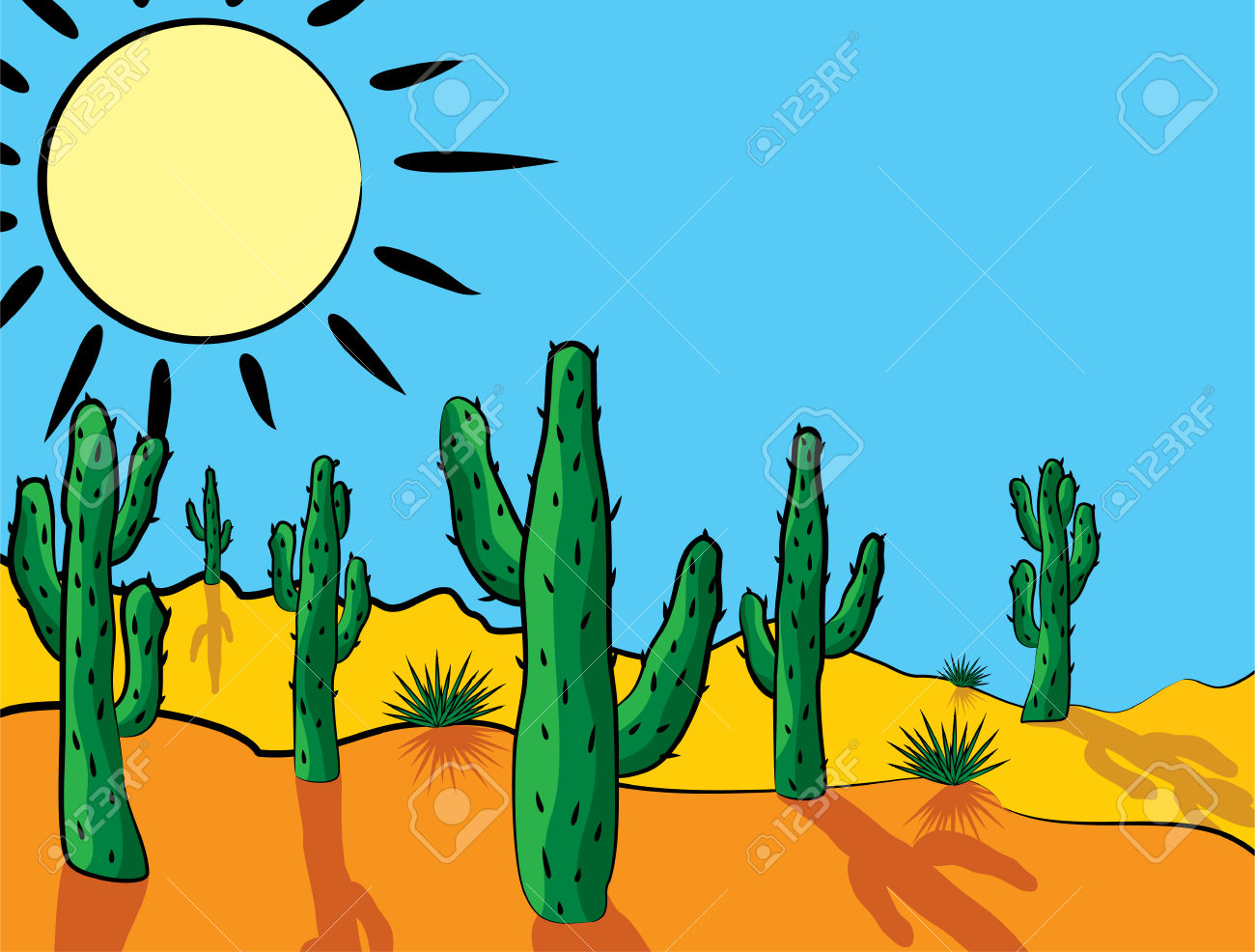 desert habitat clipart Clip Art Library
