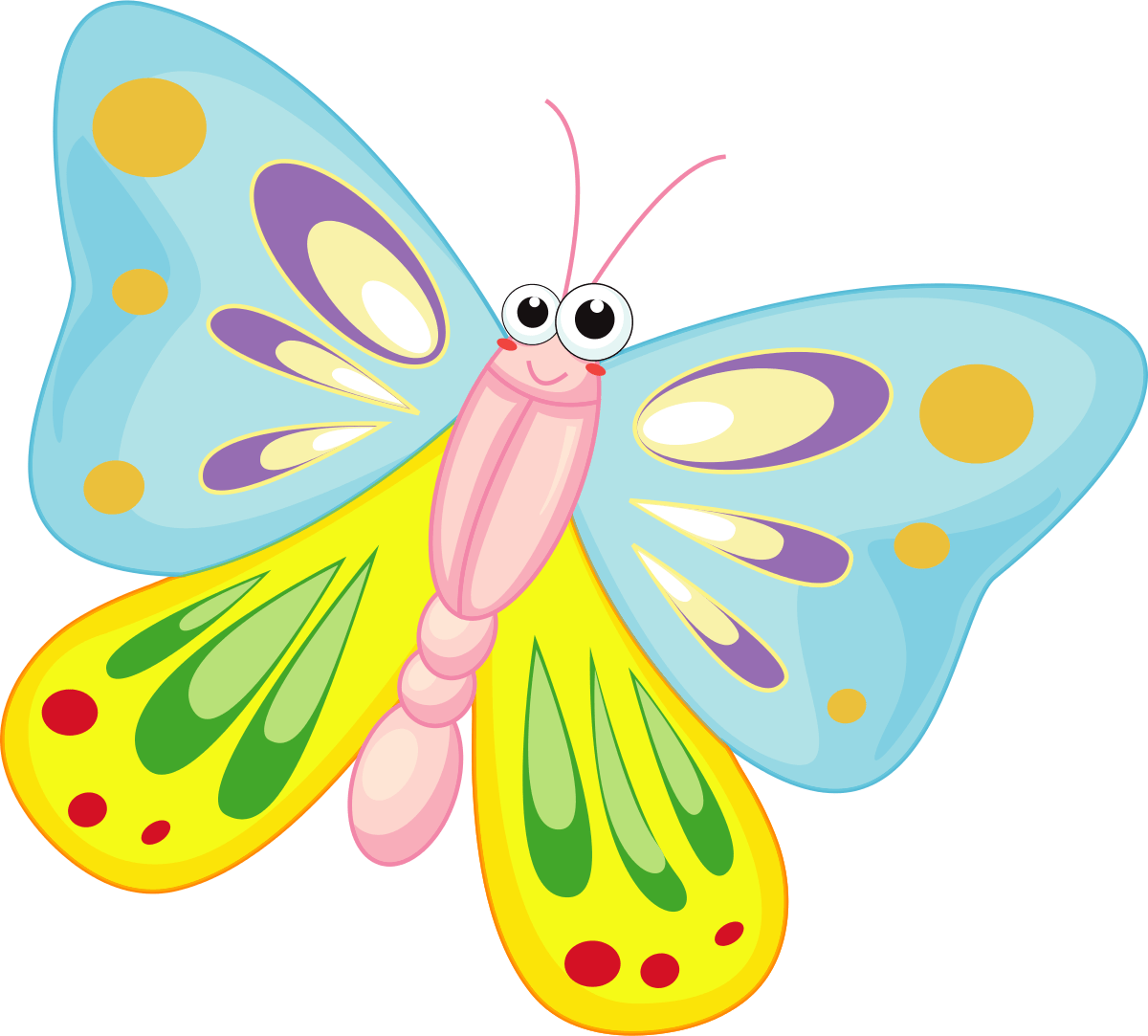 Free Cartoon Butterfly Cliparts, Download Free Cartoon Butterfly