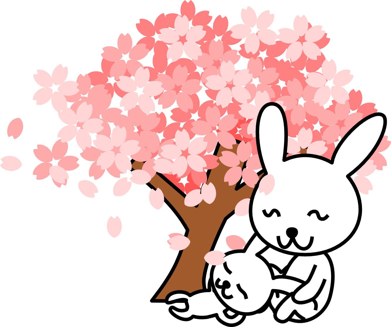 Cherry blossom flower clipart Clip Art Library