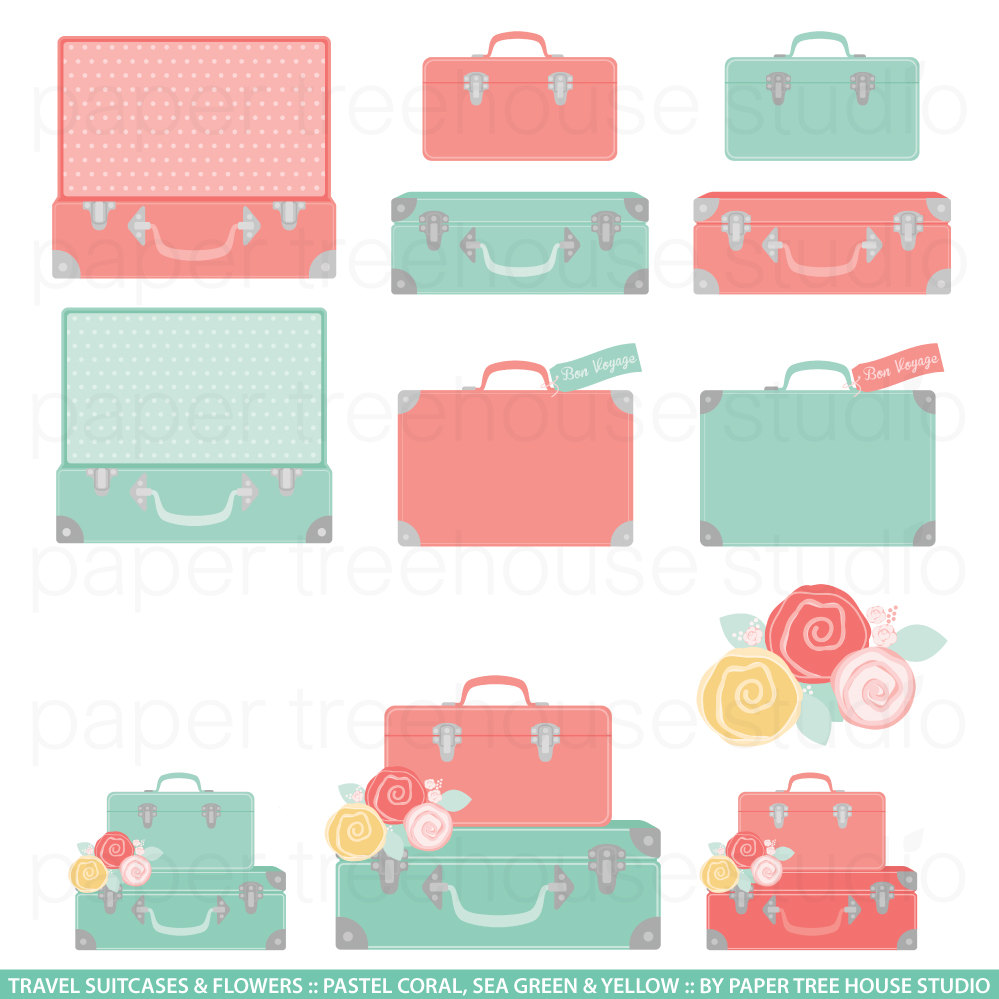 Free Cute Suitcase Cliparts, Download Free Cute Suitcase Cliparts png images, Free ClipArts on