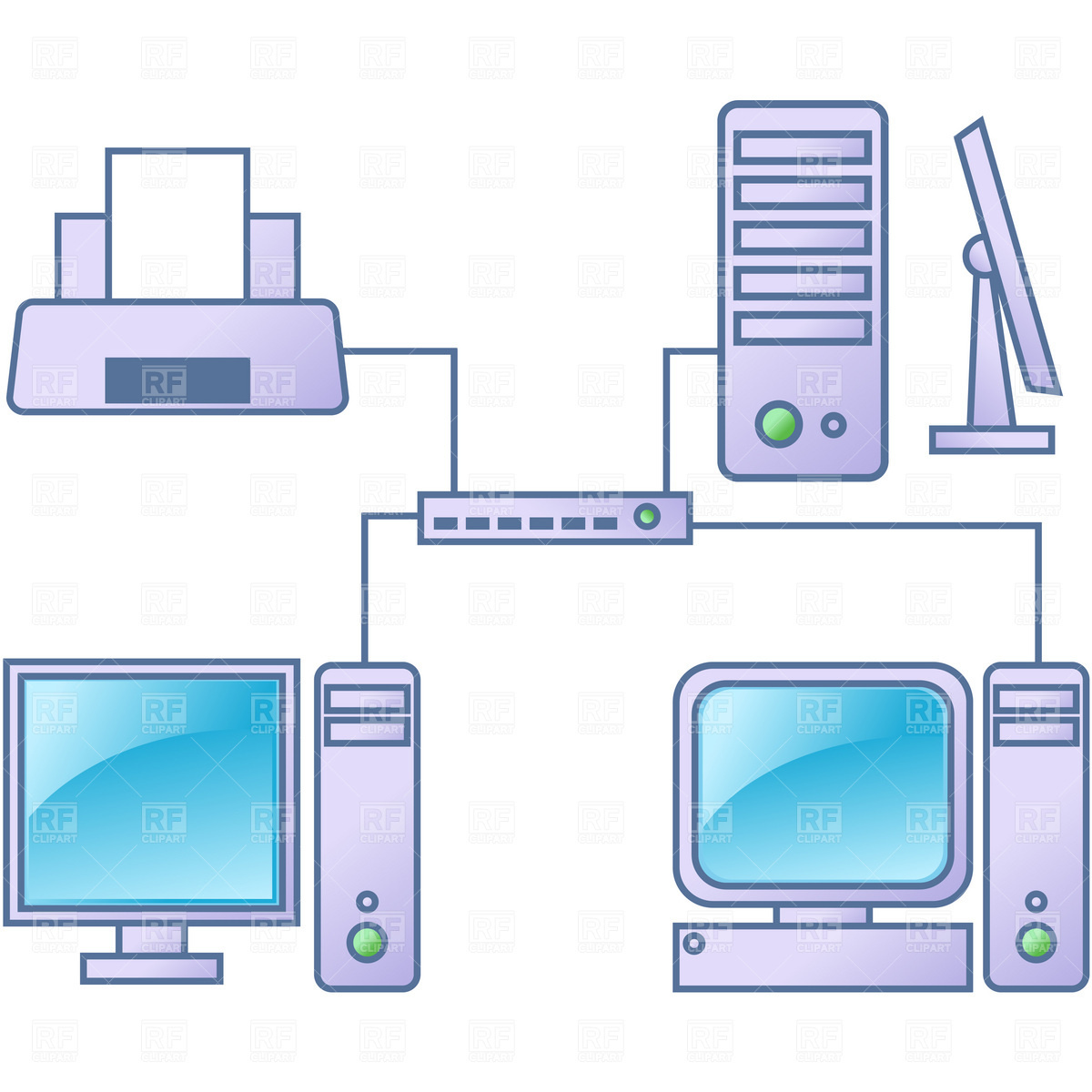 Free Computer Network Cliparts, Download Free Computer Network Cliparts png images, Free