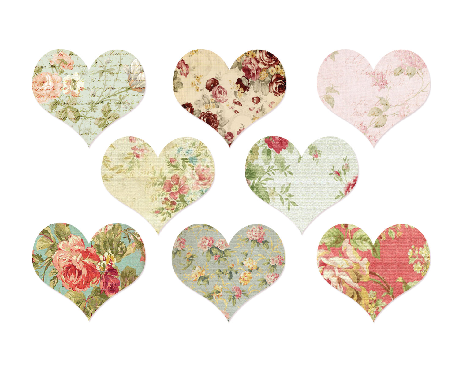 clip art vintage heart Clip Art Library