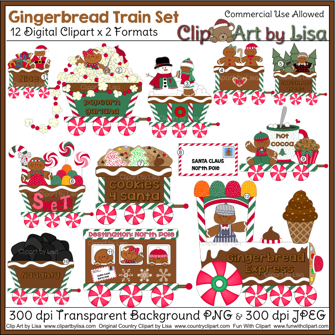 Free Christmas Train Cliparts, Download Free Christmas Train Cliparts png images, Free ClipArts