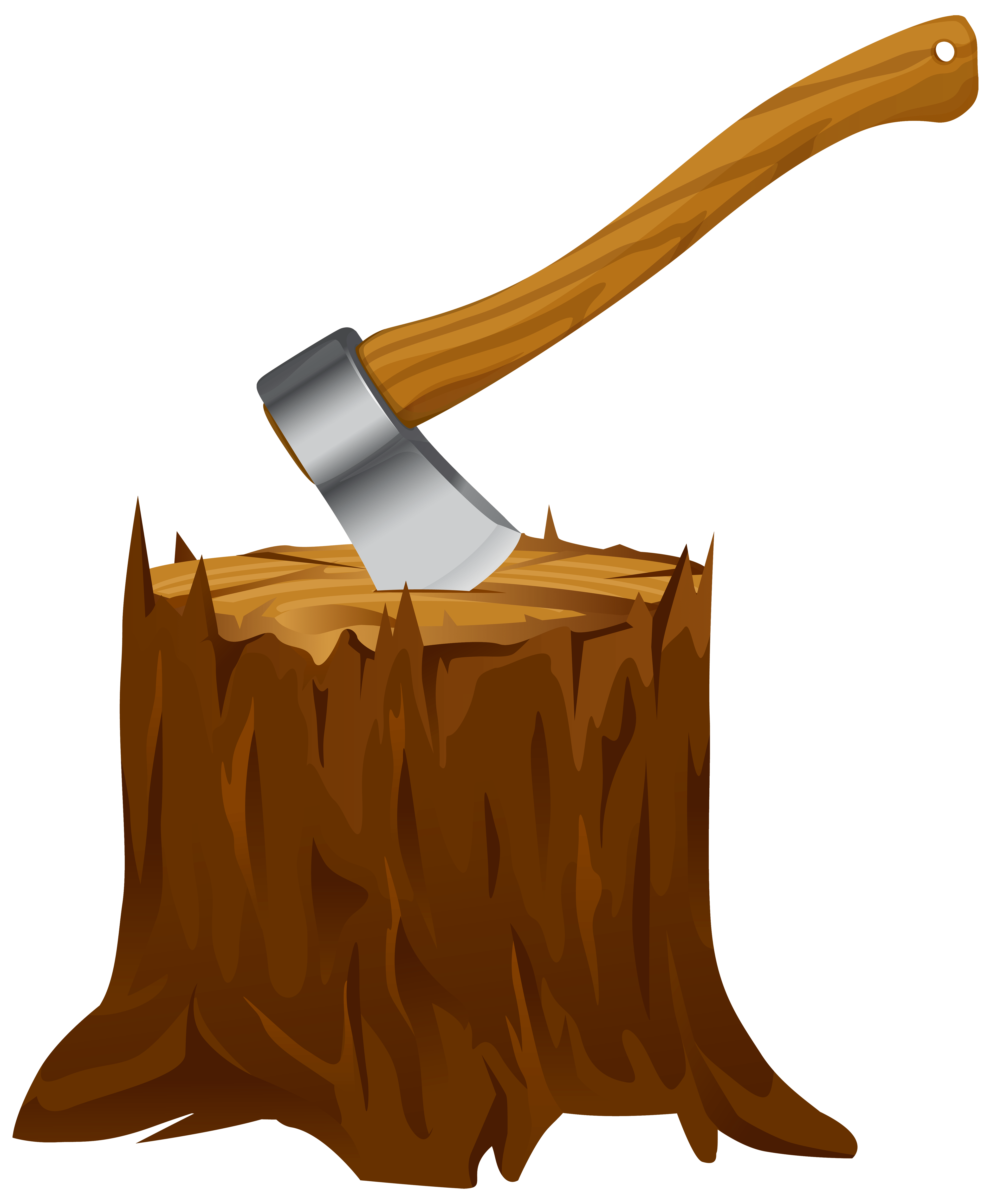cutting down tree clipart Clip Art Library