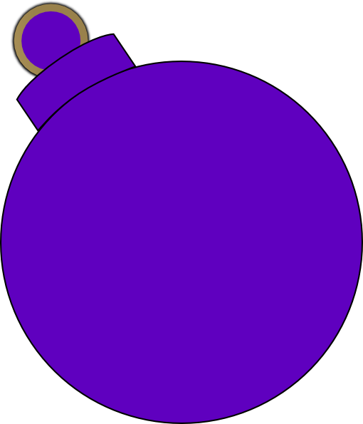 christmas ornament clipart light purple Clip Art Library